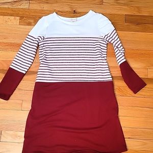 Lightweight sweater dress